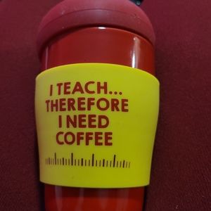 Mug Teacher Ceramic 12oz Package Including Apple Cover